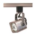 Product Image of 1 Light MR16 120V Track Head Square Brushed Nickel Finish (Pack of 2)