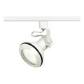 Product Image of 1 Light PAR30 (Short Neck) Track Head Euro Style White Finish (Pack of 2)