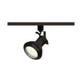 Product Image of 1 Light PAR30 (Short Neck) Track Head Euro Style Black Finish (Pack of 2)