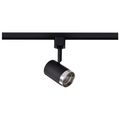Product Image of 12 Watt LED Small Cylindrical Track Head 3000K Matte Black and Brushed Nickel Finish