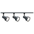 Product Image of 3 Light R30 Step Cylinder Track Kit 4 foot Track Black