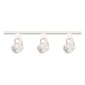 Product Image of 3 Light MR16 Square Track Kit 4 foot Track Line Voltage White