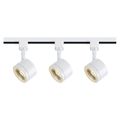 Product Image of Track Lighting Kit 12 Watt LED 3000K 4 foot Track 36 degree Round shape White finish