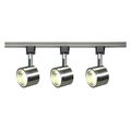 Product Image of Track Lighting Kit 12 Watt LED 3000K 4 foot Track 36 degree Round shape Brushed Nickel finish