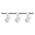 Product Image of Track Lighting Kit 12 Watt LED 3000K 4 foot Track 36 degree Pinch back shape White finish