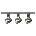 Product Image of Track Lighting Kit 12 Watt LED 3000K 4 foot Track 36 degree Pinch back Brushed Nickel finish