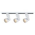 Product Image of Track Lighting Kit 12 Watt LED 3000K 4 foot Track 36 degree Round shape w/ angle arm White finish