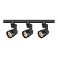 Product Image of Track Lighting Kit 12 Watt LED 3000K 4 foot Track 36 degree Round shape w/ angle arm Black finish