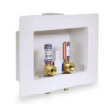 Product Image of Press Flexbox Dual Drain Outlet Washing Machine Box w/Hammer Arrester (Assembled)