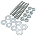 Product Image of Plated Stud Bolt, Nut and Washer Set for 3" Butterfly Valves