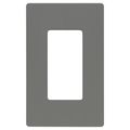 Product Image of Claro 1 Gang Wall Plate for Decorator/Rocker Switches, Satin (Cobblestone)