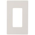 Product Image of Claro 1 Gang Wall Plate for Decorator/Rocker Switches, Satin (Pumice)
