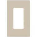 Product Image of Claro 1 Gang Wall Plate for Decorator/Rocker Switches, Satin (Sand)