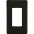 Product Image of Claro 1 Gang Wall Plate for Decorator/Rocker Switches, Satin (Truffle)