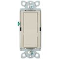 Product Image of Claro On/Off Rocker Switch, 15A 3-Way (Pumice)