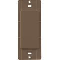 Product Image of Blank Insert for Claro Wall Plates, Fits Decorator-Style Openings, SC-BI-EP, Espresso