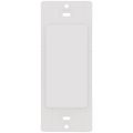 Product Image of Blank Insert for Claro Wall Plates, Fits Decorator-Style Openings, Architectural White