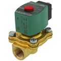 Product Image of 1/2" Normally Closed General Service Solenoid Valve, NPT, 5# DIFF, w/ DIN Connector (120 V)