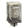 Product Image of Relay, Harmony 8501K, DPDT, 2NO/2NC, 10A, LED, 8501KPDR12P14V53