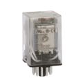 Product Image of Plug-In Relay, Type KP, Tubular, 11-Pin, 3PDT, 3NO/3NC, 10A, 24 VDC Coil, 8501KPDR13P14V53