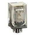 Product Image of Plug-In Relay, Type KP, Tubular, 11-Pin, 3PDT, 3NO/3NC, 10A, 24 VAC Coil, 8501KPR13P14V14
