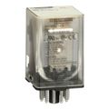 Product Image of Plug-In Relay, Type KP, Tubular, 11-Pin, 3PDT, 3NO/3NC, 10A, 24 VAC Coil, 8501KPR13V14