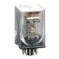 Product Image of Plug-In Relay, Type KP, Tubular, 11-Pin, 3PDT, 3NO/3NC, 10A, 120 VAC Coil, 8501KPR13V20