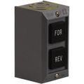 Product Image of Push-Button Control Station, Momentary, 2NO, Forward & Reverse 2 Pushbutton Operators, Projecting Operator, 1 NEMA Rating, 9001BG206