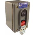 Product Image of Push-Button Control Station, Momentary, NO/NC, Start & Stop 2 Pushbutton Operators, Projecting Operator, 4 NEMA Rating, 9001BW241