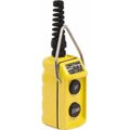Product Image of Pendant Control Station, Momentary, 4NO, Up & Down 2 Pushbutton Operators, Flush Push Button Operator, 4 NEMA Rating, Yellow, 9001BW92YY236