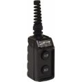 Product Image of Pendant Control Station, Momentary, 4NO, Forward & Reverse 2 Pushbutton Operators, Flush Push Button Operator, 4 NEMA Rating, Black, 9001BW93B