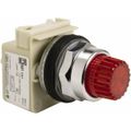 Product Image of Push-Button Switch, 1.18" Mounting Hole Dia, Momentary, 600V, Illuminated, 9001K2L1R