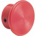 Product Image of Extended Mushroom Head Pushbutton Switch 1-3/8" Screw-On Knob Red, Round Button, Nonilluminated, 9001K92R