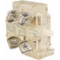 Product Image of NO/NC, 10 Amp, Electrical Switch Contact Block 600 Volt, Screw and Solder Terminal, 9001KA1G