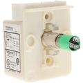 Product Image of 24-28 VAC, 24-28 VDC Green Lens LED Light Module, 9001KM35LG