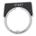 Product Image of Push Button, 30mm, Black, 9001KN201