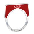 Product Image of Push Button, 30mm, Red, 9001KN202