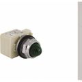 Product Image of 24 V Green Lens LED Pilot Light Round Lens, Screw Clamp, 9001KP35LGG9