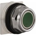Product Image of Push-Button Switch, 30 mm Mounting Hole Dia, Momentary, Green Pushbutton, Momentary, 9001KR1G