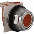 Product Image of Push-Button Switch, 30 mm Mounting Hole Dia, Momentary, NC, 600VAC, 9001KR1RH6