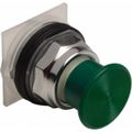 Product Image of Push-Button Switch, 30 mm Mounting Hole Dia, Momentary, Green Pushbutton, Momentary, 9001KR24G