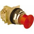 Product Image of Push-Button Switch, 30 mm Mounting Hole Dia, Momentary, NC/NO, 600VAC, 9001KR24RH13