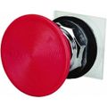 Product Image of Push-Button Switch, 30 mm Mounting Hole Dia, Momentary, Red Pushbutton, Momentary, 9001KR25R