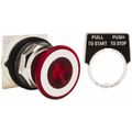 Product Image of Push-Button Switch, 30 mm Mounting Hole Dia, Maintained, 600V, 9001KR9R