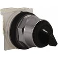 Product Image of 2 Position Selector Switch, Maintained (MA), 600V, 10 Amp, Black Knob & Push Button NEMA1, 12, 13, 2, 3, 3R, 4 & 6, 9001KS11BH1