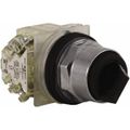 Product Image of 2 Position Selector Switch, Maintained (MA), 600V, 10 Amp, Black Knob & Push Button NEMA1, 12, 13, 2, 3, 3R, 4 & 6, 9001KS11BH2