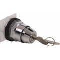 Product Image of Selector Switch, 2 Positions, Maintained (MA), 600V, Black Knob & Push Button, 9001KS12K3