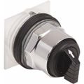 Product Image of Selector Switch, 3 Positions, Maintained (MA), 600V, Black Knob & Push Button, 9001KS49B