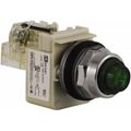 Product Image of 120 VAC Green Lens Indicating Light, Screw Clamp, 9001KT1G31