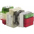 Product Image of Push-Button Switch, 30 mm Mounting Hole Dia, Momentary, NO/NC, 110 to 120V, Illuminated, 9001KXRG137